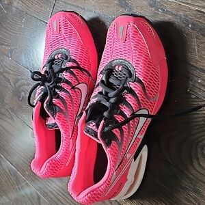 Nike Pink and Black Performance Sneakers